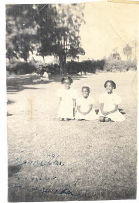 Rachel, Mary, Jacqueline circa 1940s